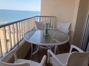 Apartamento La Mar de Cerca. Terraza vistas Mar. 1ª Linea Playa, Cadiz